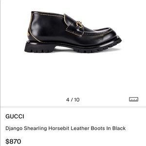 Men’s Gucci Shoe Size 10 US